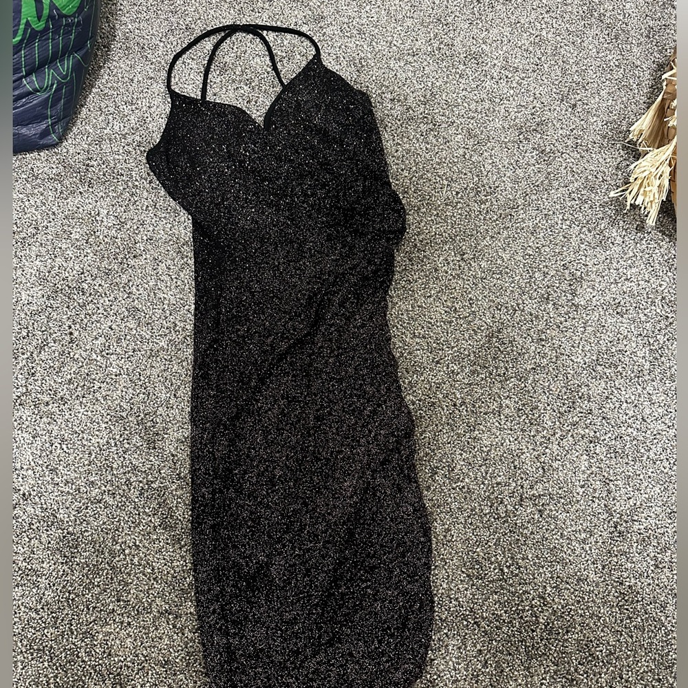 Windsor asymmetrical dress.